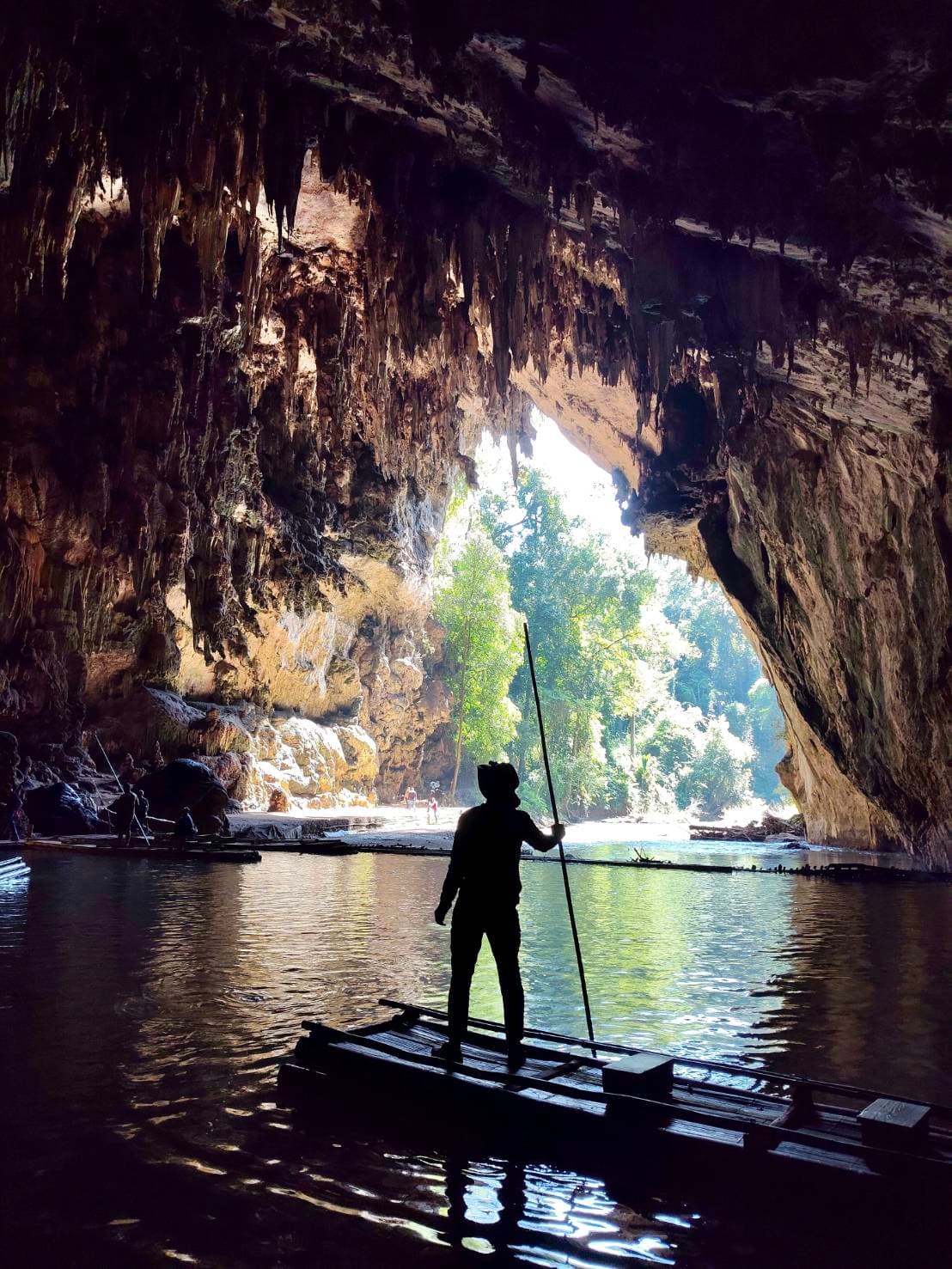 Private Tham Lod Cave & Rafting Experience